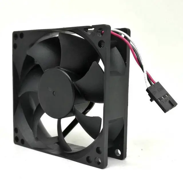 Alt view image 2 of 3 - 80mm fan for AVC DS08025B12H ds08025b12h-014 8cm 8025 12V 0.30A computer CPU chassis computer mute cooling fan