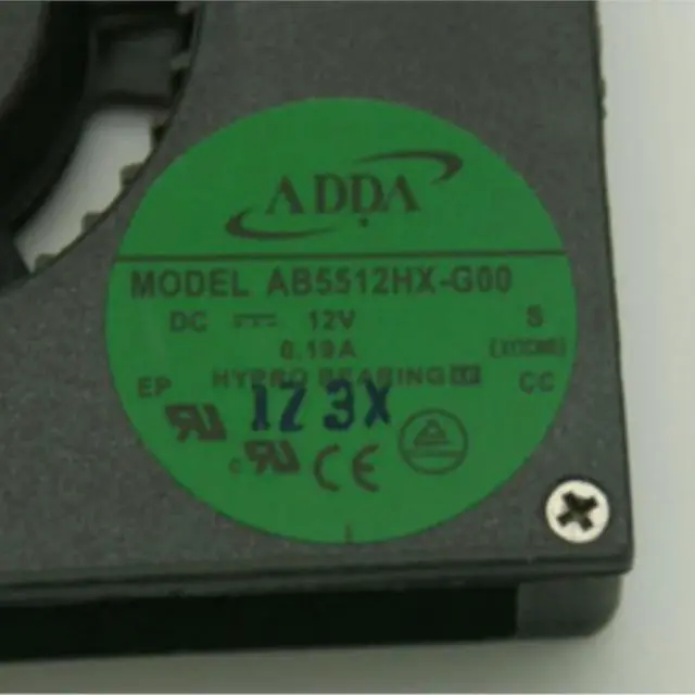Alt view image 3 of 3 - FOR ADDA AB5512HX-G00 DC12V 0.19A Blower fan Server Cooling Fan 5.5cm 2-wire