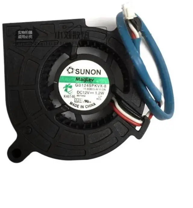 Main image of GB1245PKVX-8 For eh1020 projector fan 4520 magnetic suspension blower 12V 1.2W