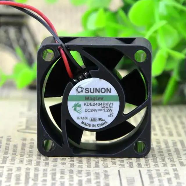 Alt view image 2 of 3 - For maglev fan KDE2404PKV1 4020 4CM 24V 1.2W power supply axial cooling fan
