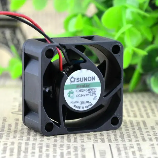 Alt view image 3 of 3 - For maglev fan KDE2404PKV1 4020 4CM 24V 1.2W power supply axial cooling fan