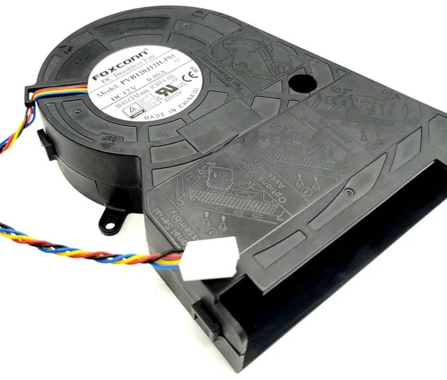 Alt view image 2 of 3 - PVB120J12H for 12V 0.8A Side Blower Fan 140x110x33mm CPU Appliance 4-Wire