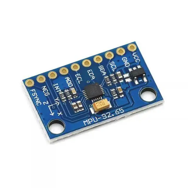 Alt view image 3 of 6 - IIC I2C SPI MPU6500 MPU-6500 6-Axis Gyroscope Accelerometer Sensor Module Replace MPU6050 For With Pins GY-6500
