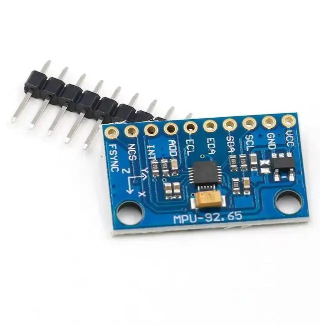 Main image of IIC I2C SPI MPU6500 MPU-6500 6-Axis Gyroscope Accelerometer Sensor Module Replace MPU6050 For With Pins GY-6500