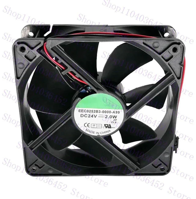 Main image of for Cooling Fan EEC0252B3-0000-A99 24V 2.0W 120*120*25mm