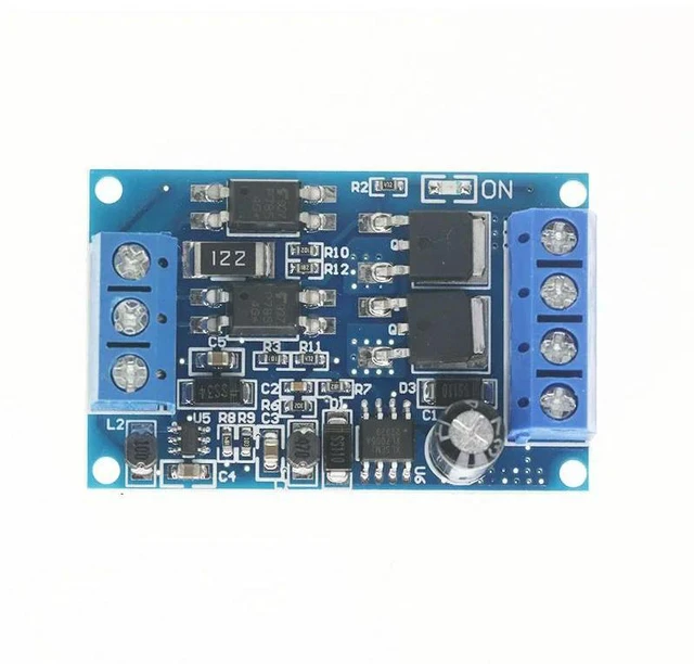 Alt view image 2 of 3 - High-Power 600W MOS Tube FET Trigger Drive Module PWM Control High / Low Level Trigger Switch DC 4V-60V 5V 12V 24V