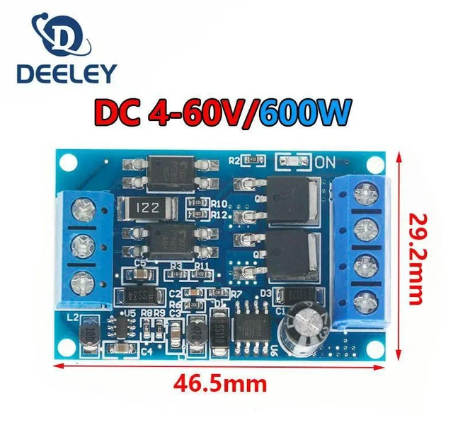 Main image of High-Power 600W MOS Tube FET Trigger Drive Module PWM Control High / Low Level Trigger Switch DC 4V-60V 5V 12V 24V