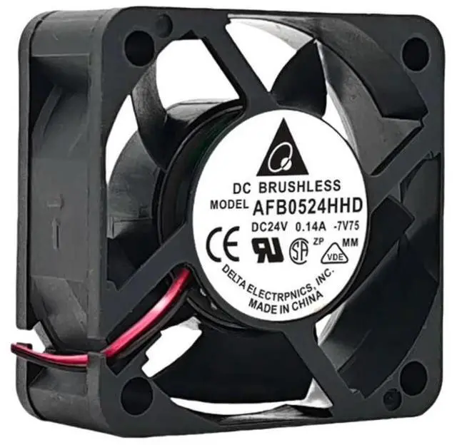 Main image of Delta AFB0524HHD 24V 0.14A Cooling Fan - 50x50x20mm, 3584RPM, 3.36W, Dual Ball Bearing, for Inverter & Industrial