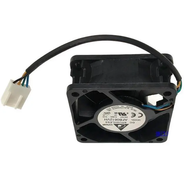 Alt view image 3 of 3 - 6025 60mm Fan for Delta AFB0612VH 6025 6CM DC 12V Dual Ball Bearing PWM Cooling Fan, 5200RPM