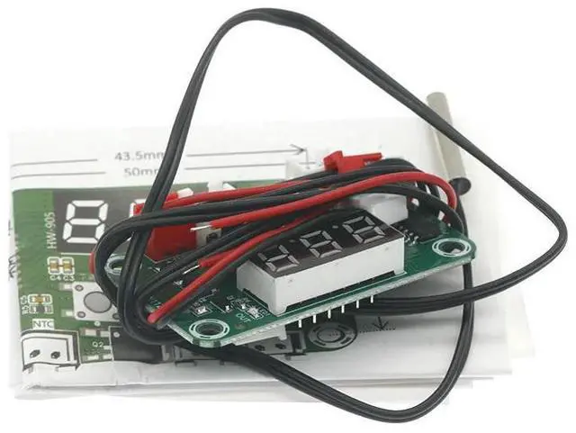 Alt view image 3 of 3 - 462D XH-W1122 Miniature Digital Temperature Control Board With LED Display Temperature Control Switches Thermostat 12-24V
