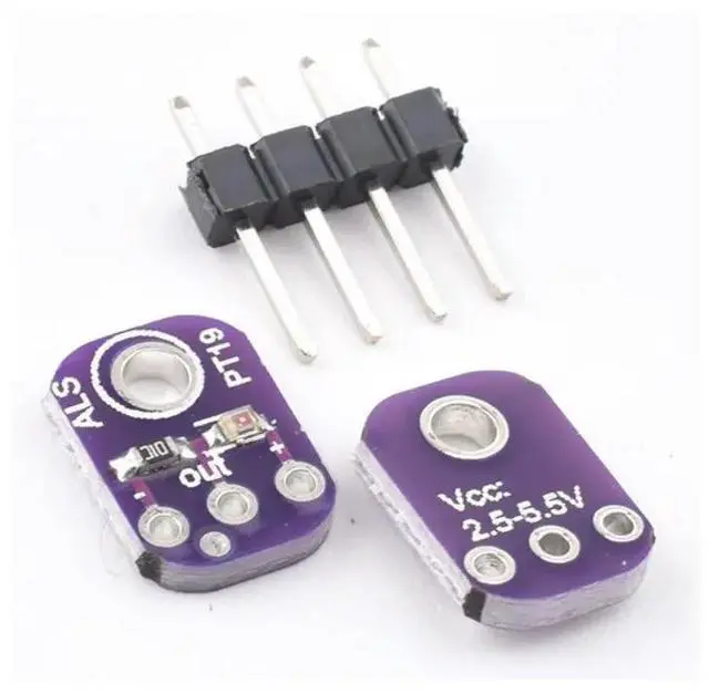 Main image of ALS-PT19 Analog Light Sensor Module High Dynamic Range Light Sensor Breakout Board For 2.5V-5.5V Light UV Sensor Module