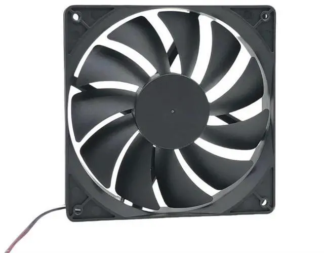 Alt view image 3 of 3 - HA13525H12F-Z 135mm X 25mm Fan: 12V, 0.5A, High Airflow, Silent PC/Power Supply Cooling