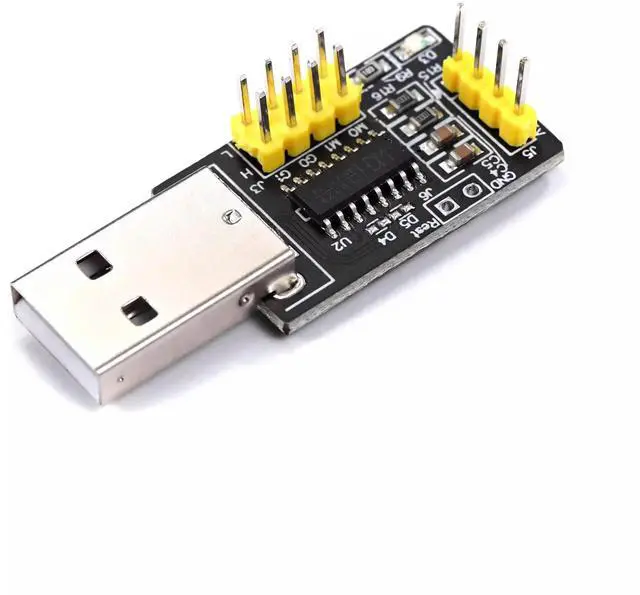 Main image of CH9329 module UART/TTL serial port to USB HID full keyboard mouse driver-free game development box