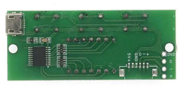 Alt view image 3 of 3 - 5V 6-digit red digital counter module for addition and subtraction with memory from 0 to 999999 with mciro usb