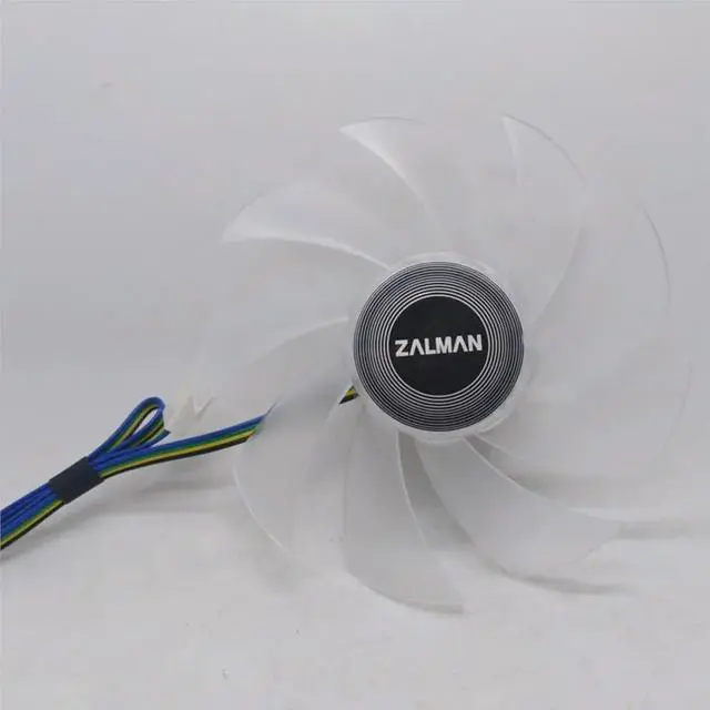 Alt view image 3 of 3 - Computer Radiator blower 12v 0.4AMP Z9XL-PWM ZE1225BSM cooling Fan For Case CPU Processor