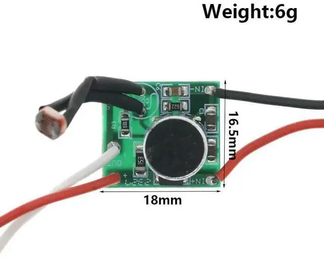 Alt view image 3 of 6 - DIY Low Voltage DC Sound Light Control Sensor DC 3V-30V LED Driver 5V 6V 12V 24V Photosensitive Voice Switch Module Circuit