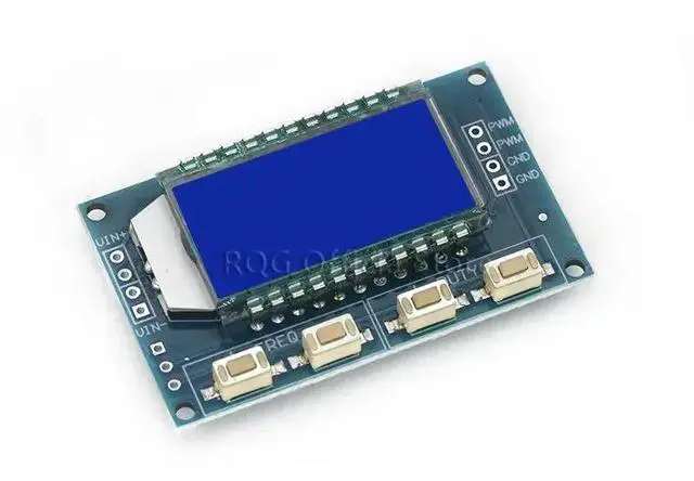 Main image of 1Hz-150Khz Signal Generator Module Adjustable PWM Pulse Frequency Function Duty Cycle TTL LCD Display 5V DC 12V 24V
