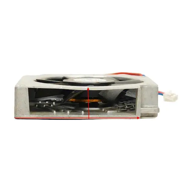 Alt view image 2 of 3 - UDQFSDH01 4510 5V DC Blower Fan 45x45x10mm Ultra Thin Centrifugal Cooling Fan 0.17A 6100RPM for Laptop Chip Side Exhaust