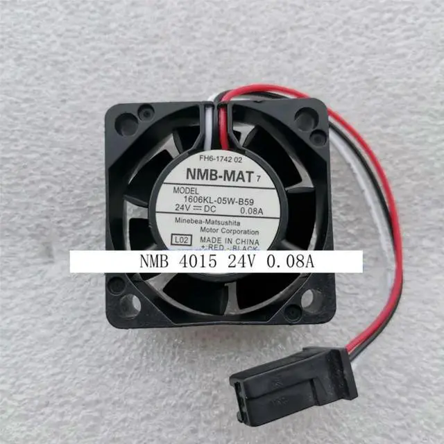 Main image of For 1606KL-05W-B59 4015 24V 0.08A Fanuc Fan cooler