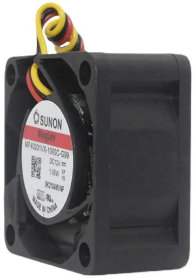 Main image of MF40201VX-1000C-G99 MF40201VX-1000U-G99 4020 DC 12V 1.06W 40mm X 20mm 4CM Silent Mute Cooling Fan