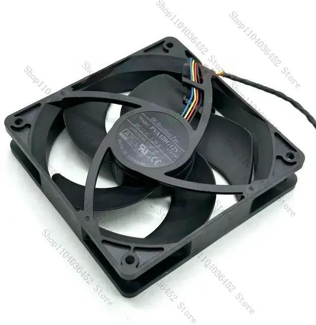 Main image of for PVA120G12V Server Cooling Fan DC 12V 1.20A 120x120x25mm 4-wire