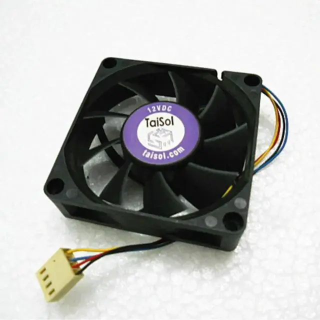 Alt view image 3 of 3 - for Delta AFC0712DD 7cm 70mm 7020 DC 12V 0.45A 4-Wire PWM Cooling Fan Servers and Industrial Applications