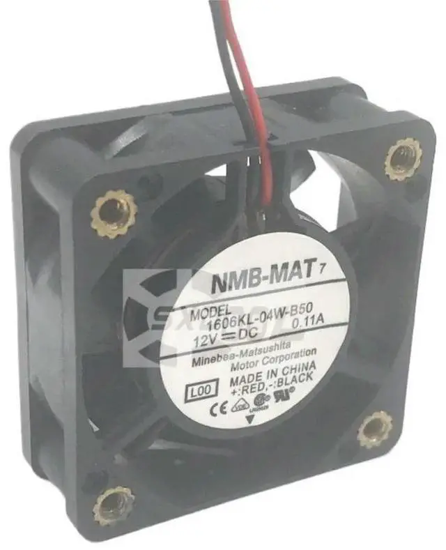 Alt view image 2 of 3 - 40mm Fan 4cm for 1606KL-04W-B50 12V 0.11A 6500RPM Axial Cooling 4015 40x40x15mm