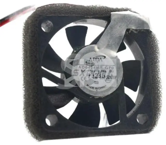 Alt view image 2 of 3 - 40mm 24V Fan for ADDA AD0424MS-G70 4010 DC 0.08A 4CM Axial Cooling Servers & Electronics
