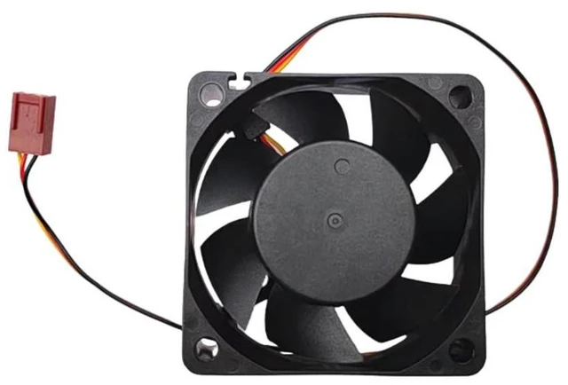Alt view image 3 of 3 - for EVERFLOW RB6025BU 6025 6CM DC 12V 1.0A Dual Ball Bearing High-Speed Cooling Fan