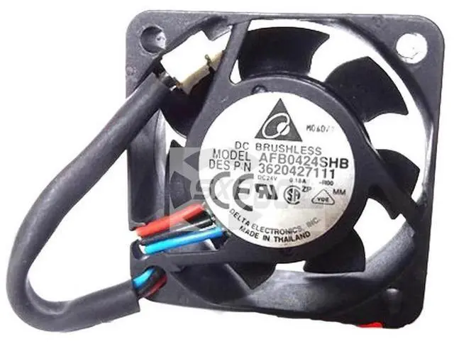 Main image of 40mm 24V Fan for Delta AFB0424SHB 40x40x15mm DC 24V 0.18A 3-Pin Axial Cooling Fan 11000RPM 3D Printer Parts