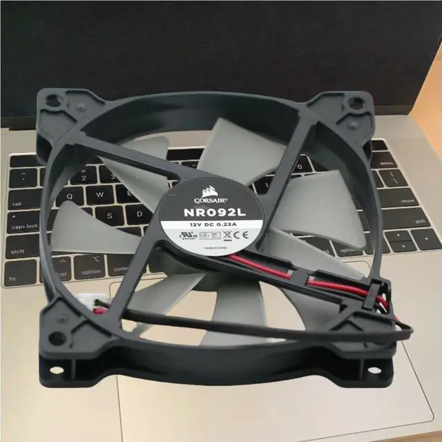 Alt view image 2 of 3 - NR092L 9cm 90mm Fan 9015 92x92x15mm 12V 0.22A 2pin for Power Supply Heatsink Cooler Ultra thin large air volume cooling fan