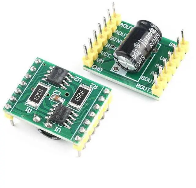 Alt view image 2 of 3 - A4950 Dual Motor Drive Module Performance Super TB6612 DC Brushed Motor Driver Board