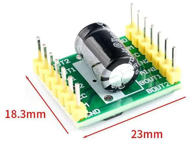 Alt view image 3 of 3 - A4950 Dual Motor Drive Module Performance Super TB6612 DC Brushed Motor Driver Board