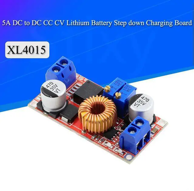Main image of CC/CV Adjustable Max 5A Step Down Buck Charging Board XL4015 Lithium Charger Converter Module DC-DC 0.8-30V To 5-32V