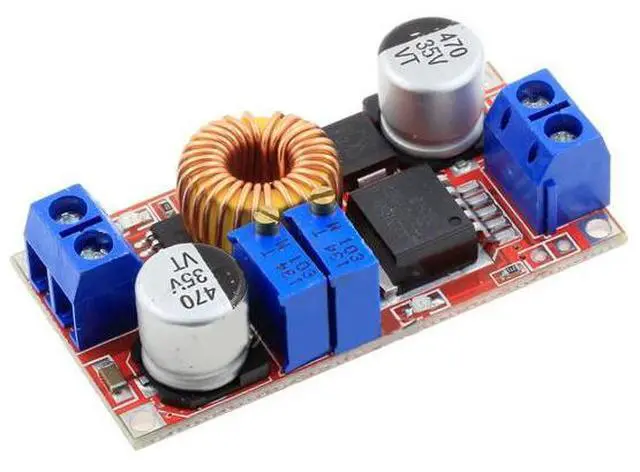 Alt view image 2 of 3 - CC/CV Adjustable Max 5A Step Down Buck Charging Board XL4015 Lithium Charger Converter Module DC-DC 0.8-30V To 5-32V