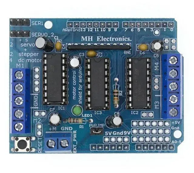 Main image of 1pcs L293D Motor Drive Shield dual for Duemilanove, Motor drive expansion board motor control shield