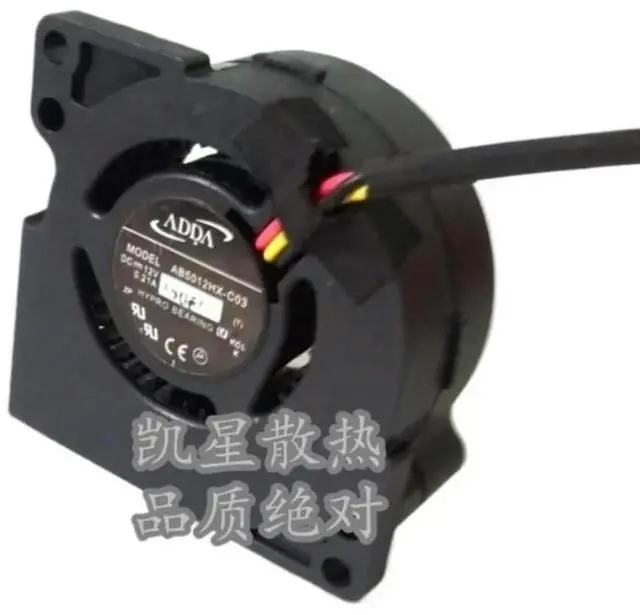 Main image of Wholesale FOR ADDA AB5012HX-C03 (T3VL5) DC 12V 0.21A Server Cooling Fan Server Blower Fan 50x50x20mm 3-wire