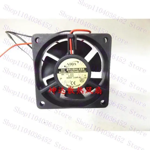 Alt view image 2 of 2 - -for ADDA AD0624HB-C71GL DC 24V 0.09A 60x60x20mm 2-Wire Server Cooling Fan