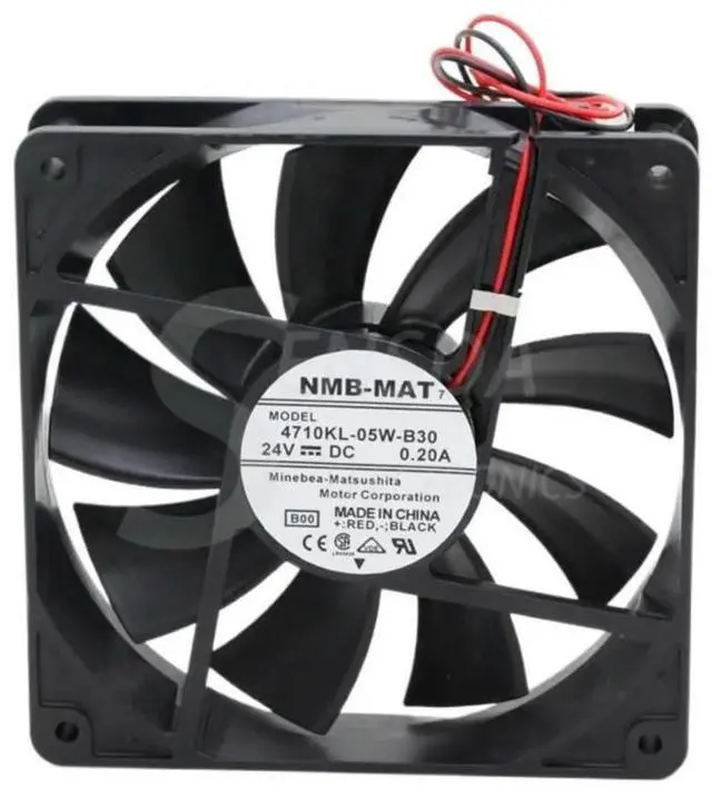 Main image of For 4710KL-05W-B30 24V 0.20A 12Cm 120mm 12cm 12025 quiet silent server inverter Cooling fans