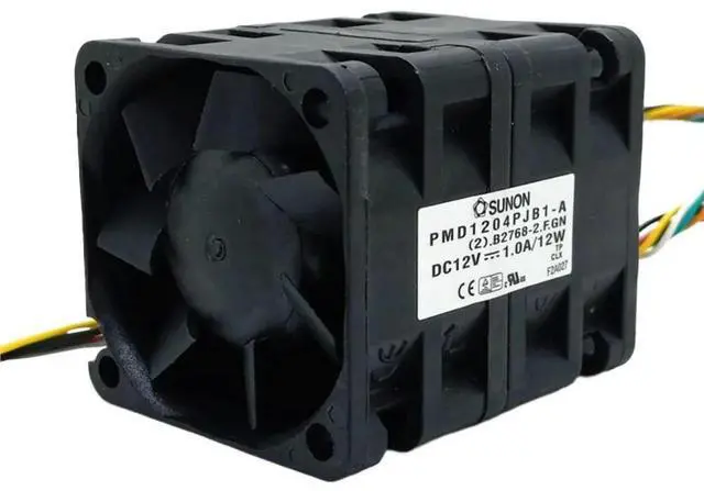 Main image of 4cm Axial Fan for PMD1204PJB1-A 40mm 12V 1.0A High Airflow Cooling Servers, Gaming Systems & Heat Dissipation