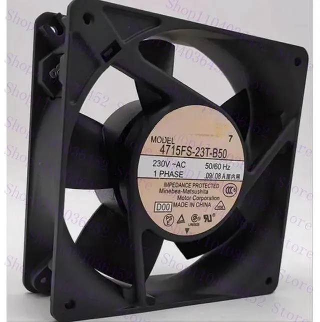 Main image of 1pc for 4715FS-23T-B50 AC230V 0.09/0.08A 12038 12CM Cooling Fan
