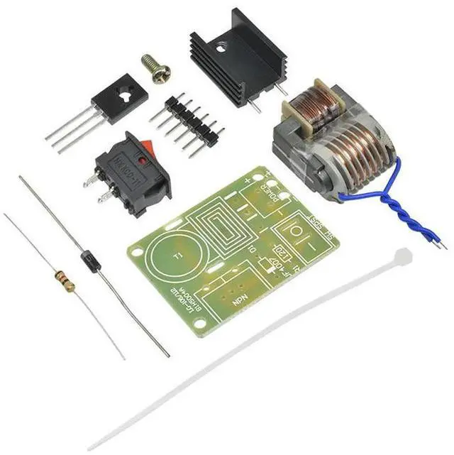 Main image of 15KV High Frequency DC High Voltage Arc Ignition Generator Inverter Boost Step Up DIY Kit U Core Transformer Suite 3.7V