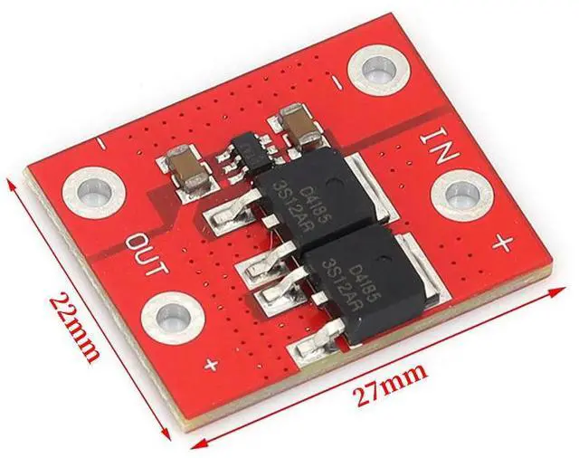 Alt view image 2 of 3 - 15A Ideal Diode Module Low dropout diode solar DC3-28V Anti-reverse irrigation and Charging reverse irrigation protection