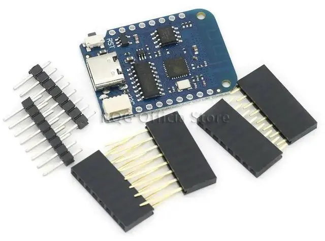 Main image of WEMOS D1 Mini V4.0.0 TYPE-C USB Internet of Things Board based ESP8266 4MB MicroPython Nodemcu Compatible
