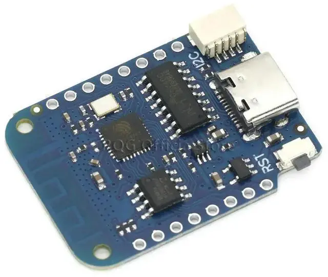 Alt view image 3 of 3 - WEMOS D1 Mini V4.0.0 TYPE-C USB Internet of Things Board based ESP8266 4MB MicroPython Nodemcu Compatible