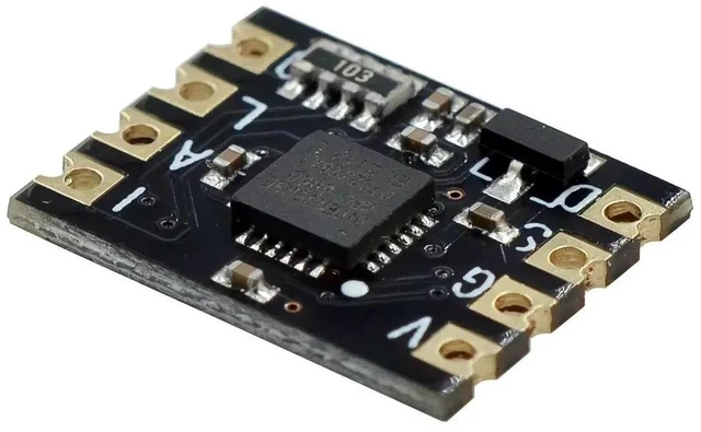 Alt view image 3 of 3 - ZY MPU-6050 3 axis acceleration gyroscope module 6DOF gyroscope sensor module