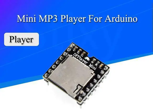 Main image of DF Player Mini MP3 Player Module MP3 Voice Decode Board Supporting TF Card U-Disk IO/Serial Port/AD for Diy Kit