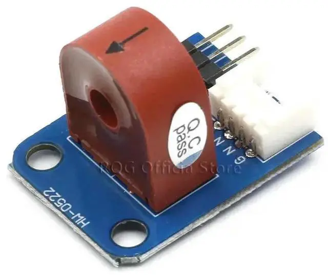 Alt view image 2 of 3 - TA12-100 AC current transformer current sensor module 0-5A 3p/ 4p interface transmitte