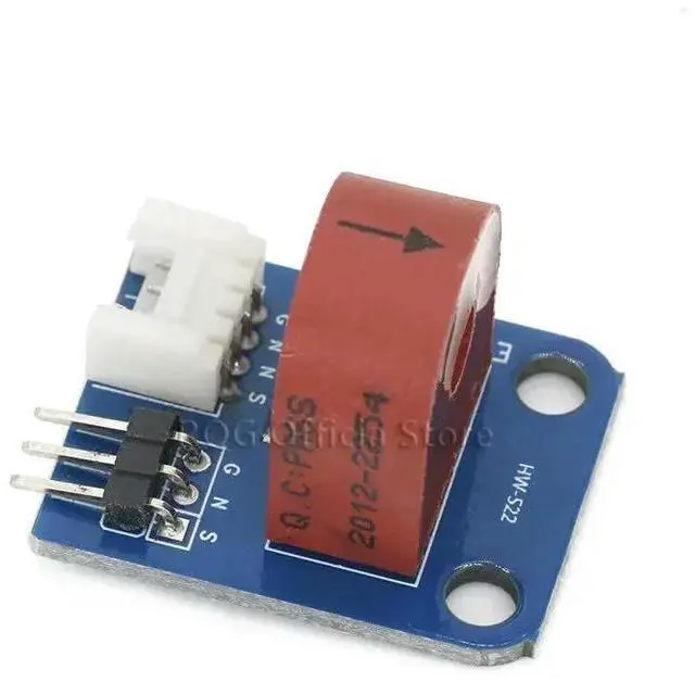 Alt view image 3 of 3 - TA12-100 AC current transformer current sensor module 0-5A 3p/ 4p interface transmitte