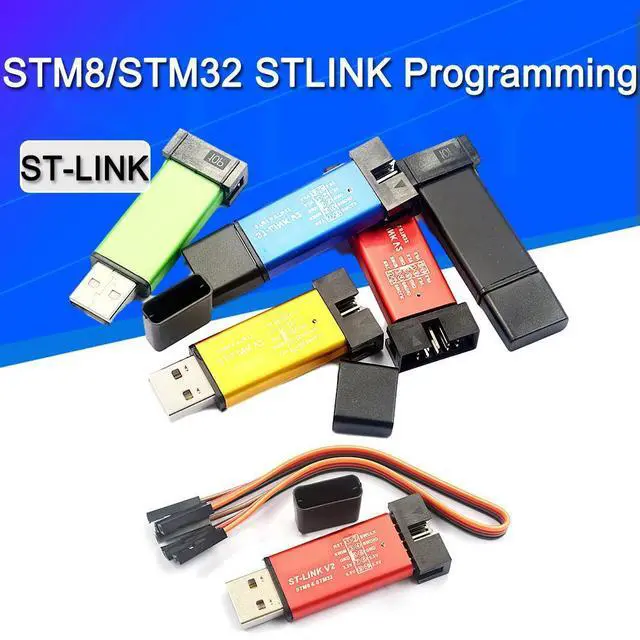 Main image of ST-Link V2 stlink mini STM8STM32 STLINK simulator download programming With Cover
